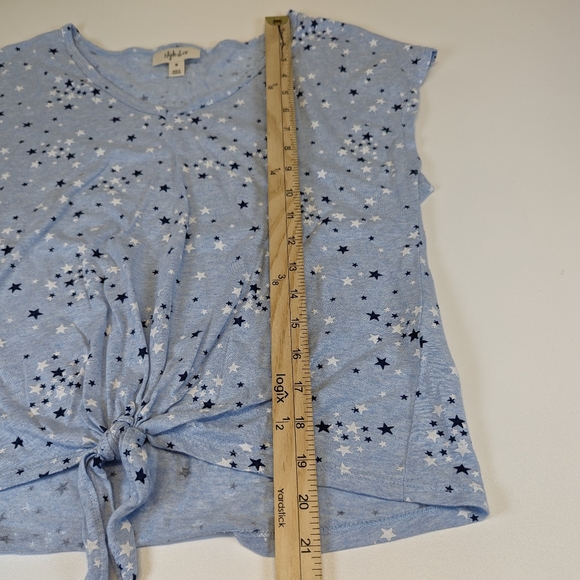 Style & Co. Blue Star Top - Picture 5 of 5